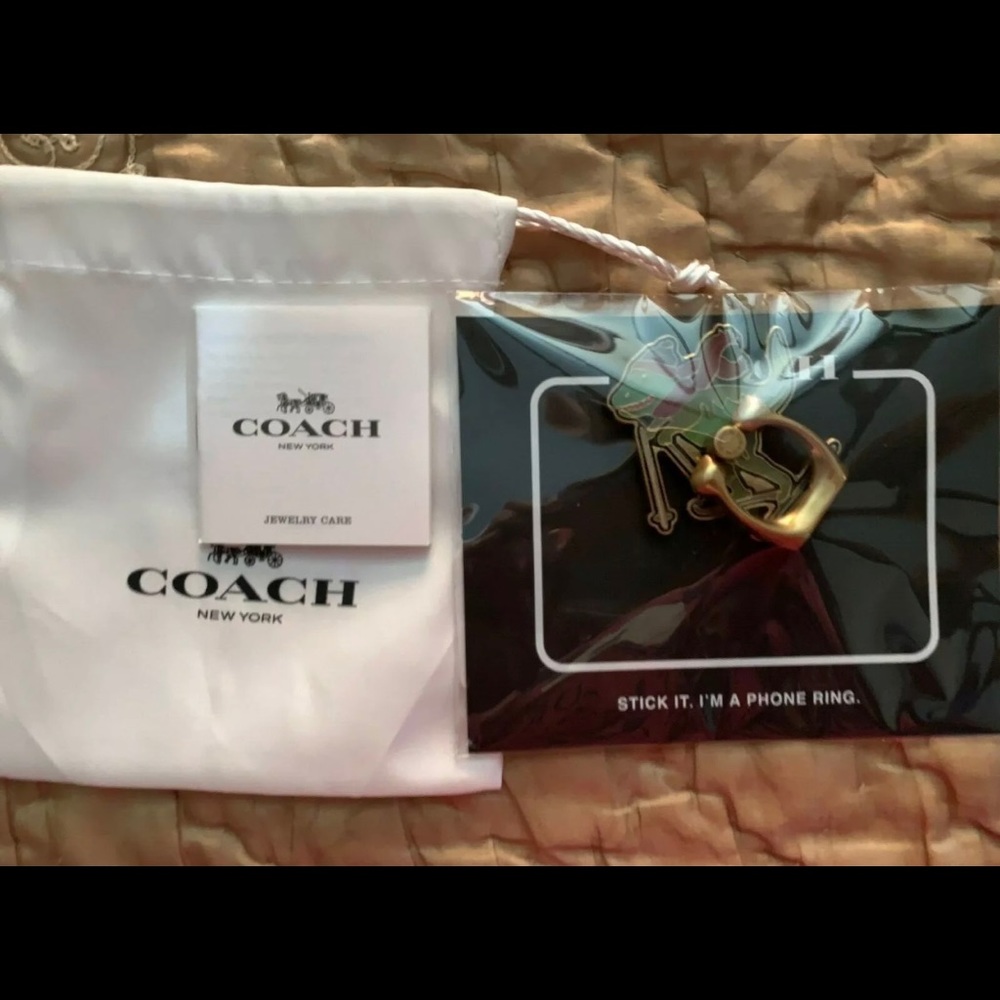 Coach Holiday Rexy Phone Grip